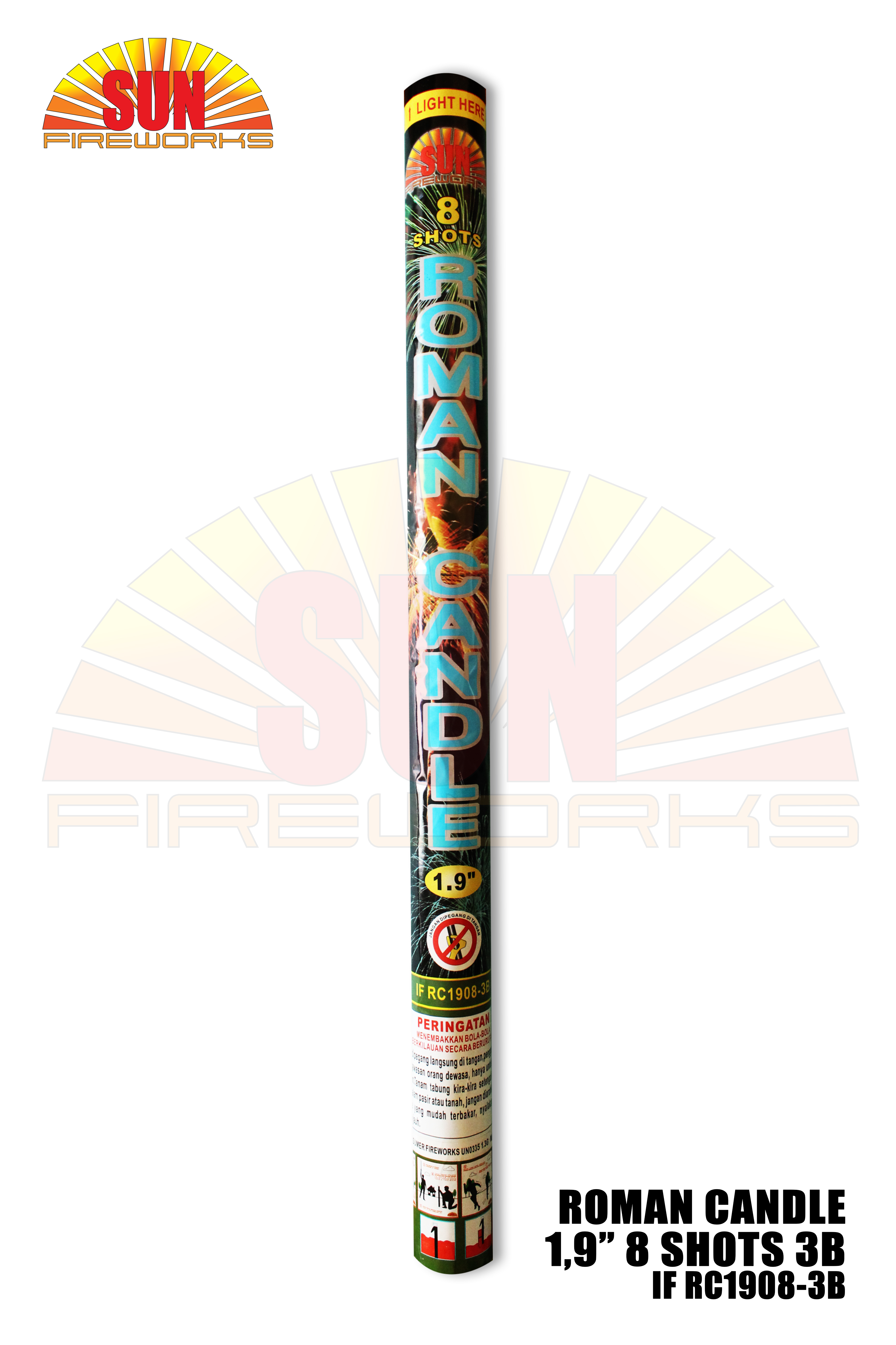 roman candle 8 shot IF RC1908-3B